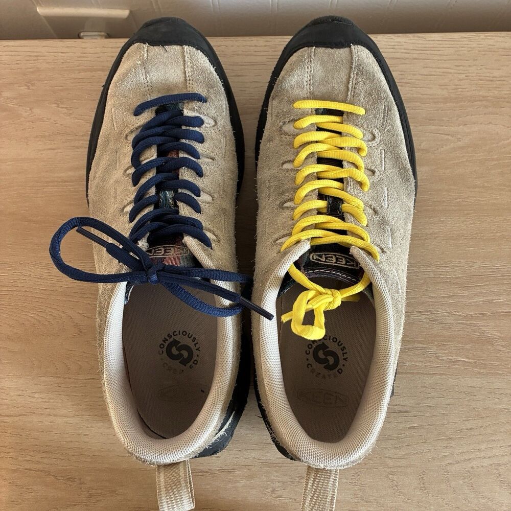 KEEN Jasper Zionic Shoes Safari/Black Suede US 10 OG Laces Included Gorpcore - Picture 5 of 8